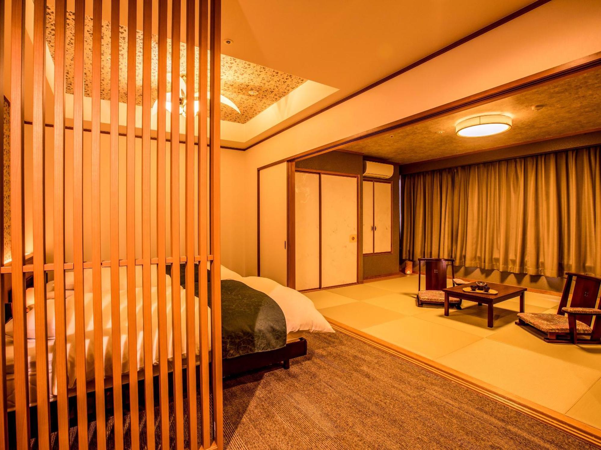 فندق Ooedo Onsen Monogatari Premium Yoshinoya Irokuen كجا الغرفة الصورة