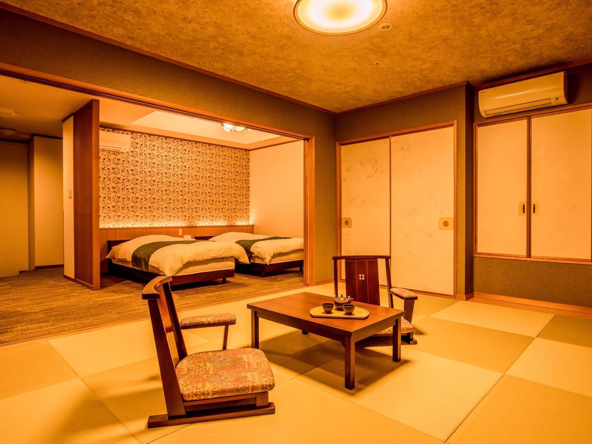 فندق Ooedo Onsen Monogatari Premium Yoshinoya Irokuen كجا الغرفة الصورة